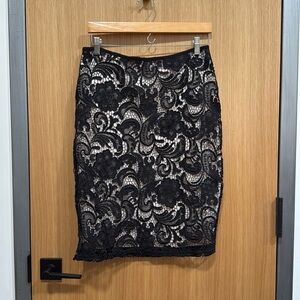 Beautiful H&M Lace Pencil Skirt